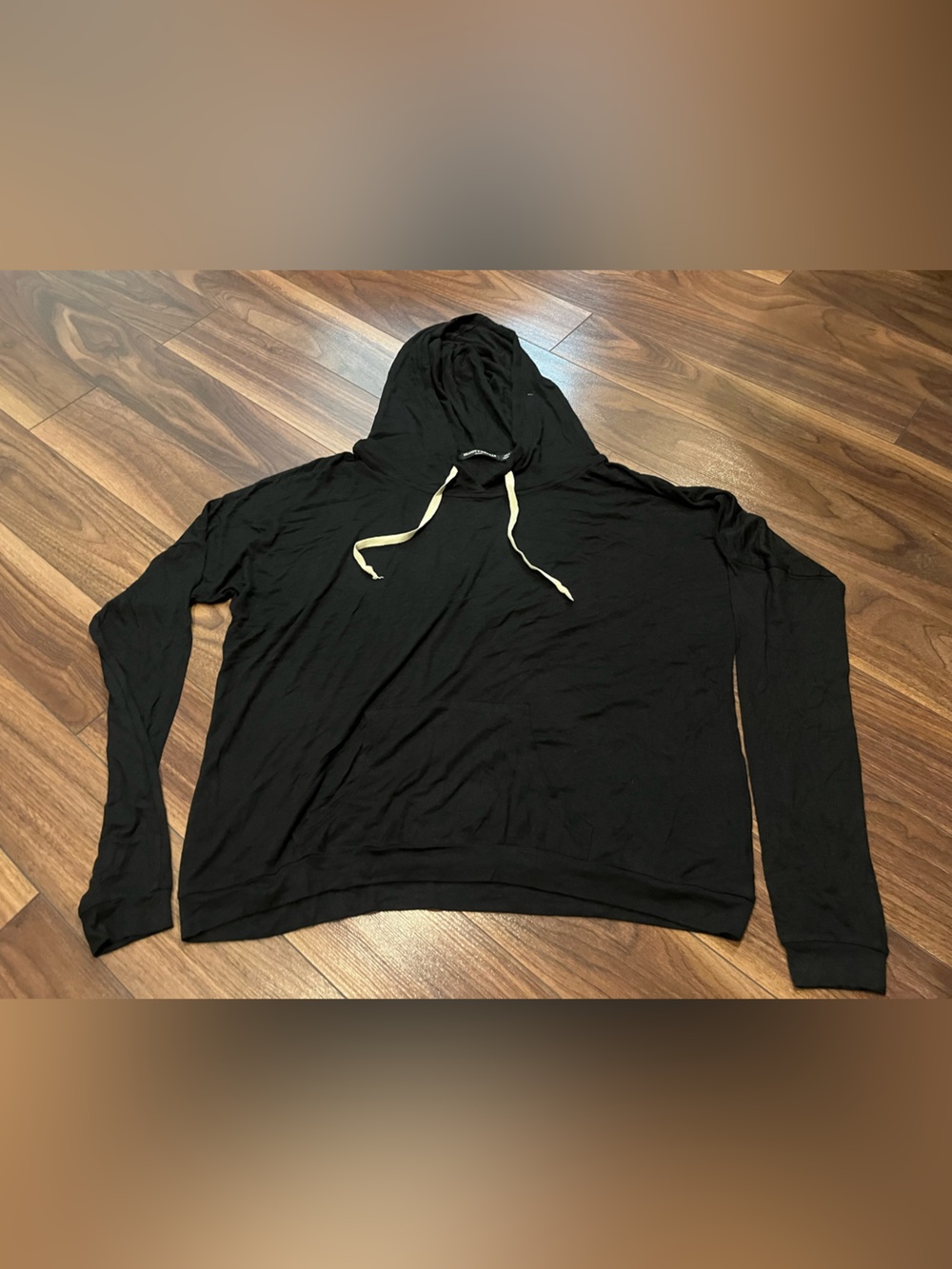 Brandy Melville Black Hoodie, Light weight and Stretchy